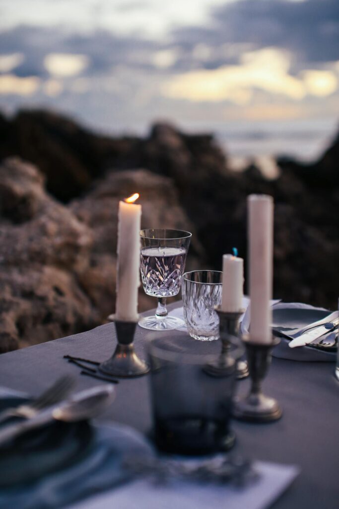 cena romántica